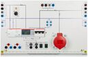 Smart metering analyser board with electricity consumption measurement