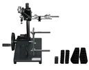 Miniature winding machine with hand crank, including winding templates          