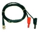 Test lead, BNC/4 mm safety plugs, 160 cm                                          
