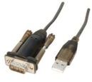 Adapter cable with 25-pin socket for connection to 9-pin socket