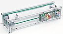 Double conveyor belt segment, 24 V motor