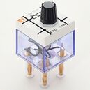 Potentiometer, 4.7kilohm, 0.5W lin., housing PS4-2                              