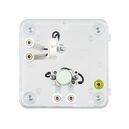 Fluorescent lamp socket with starter