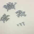 Set of fixing materials, punched hole frame (100pcs)                            