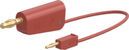 Adapter - connection cable, 4/2mm (50cm, red)                                   