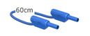2mm safety measurement cable, 3cm, red                                          