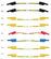 Set of safety measurement cables, 4 mm (30 leads)                                