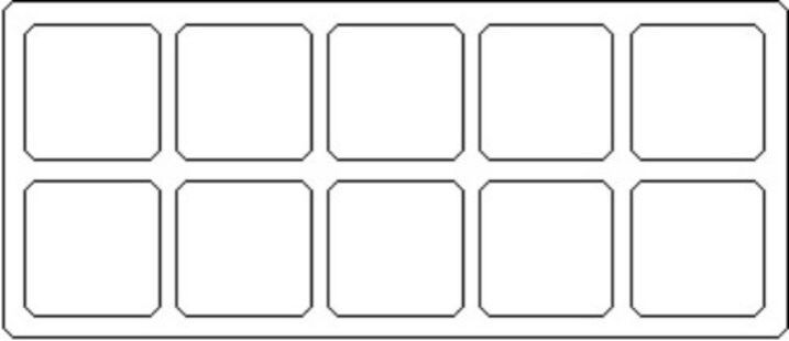 Lucas reinforced, - (10 Nülle boxes, tray for x Storage SE 310 mm 700 45 x boxes)