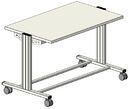 SybaPro mobile lab trolley with plug board, 1250x700x760mm