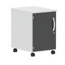 Container on rollers, 1 door, left-hinged    430 x 666 x 580mm                                   