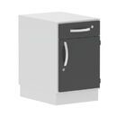 Under-table cabinet, floor standing, 1 drawer, 1 door, right-hinged        430 x 688 x 560mm     