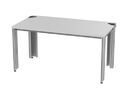 SybaPro system table with power supply ducting in legs, 1200 x 760 x 800 mm                                           