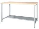 SybaWork workbench, 1500x750x859mm, shelf, multiplex table top, 40mm