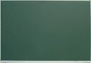 Long wall-mounted chalk board, 1500x1000mm, ledge for chalk, green steel plate  