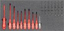 VDE tool set 3, screwdriver set (45 parts), inlay size 300 x 600 mm