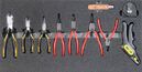 Automotive tool set 9, pliers set (10 parts), inlay size 300 x 600 mm