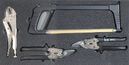Automotive tool set 10, cutting tools (4 parts), inlay size 300x600 mm