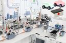 Industry 4.0 Mixed Production (Block and Car)